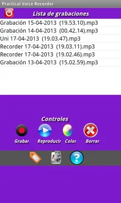 Practical Voice Recorder android App screenshot 2