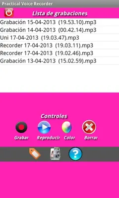 Practical Voice Recorder android App screenshot 3