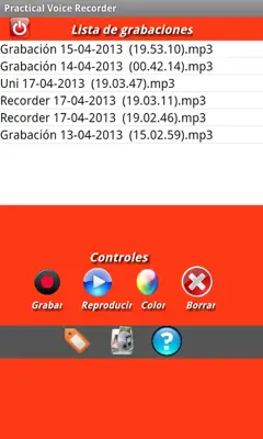 Practical Voice Recorder android App screenshot 4