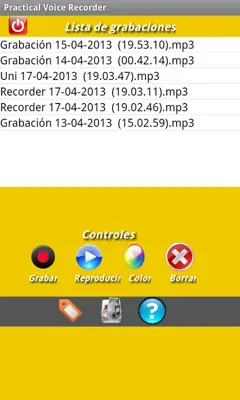 Practical Voice Recorder android App screenshot 5